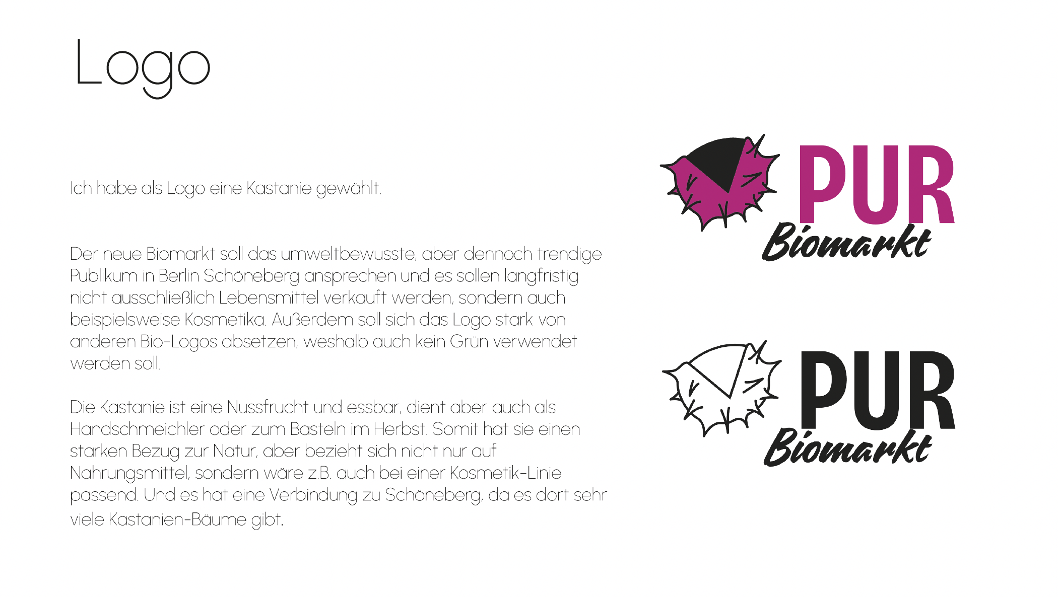 Bio-Logo-Entwurf